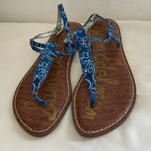 Sam Edelman Gigi Tribal Thong Flip Flop Sandal new